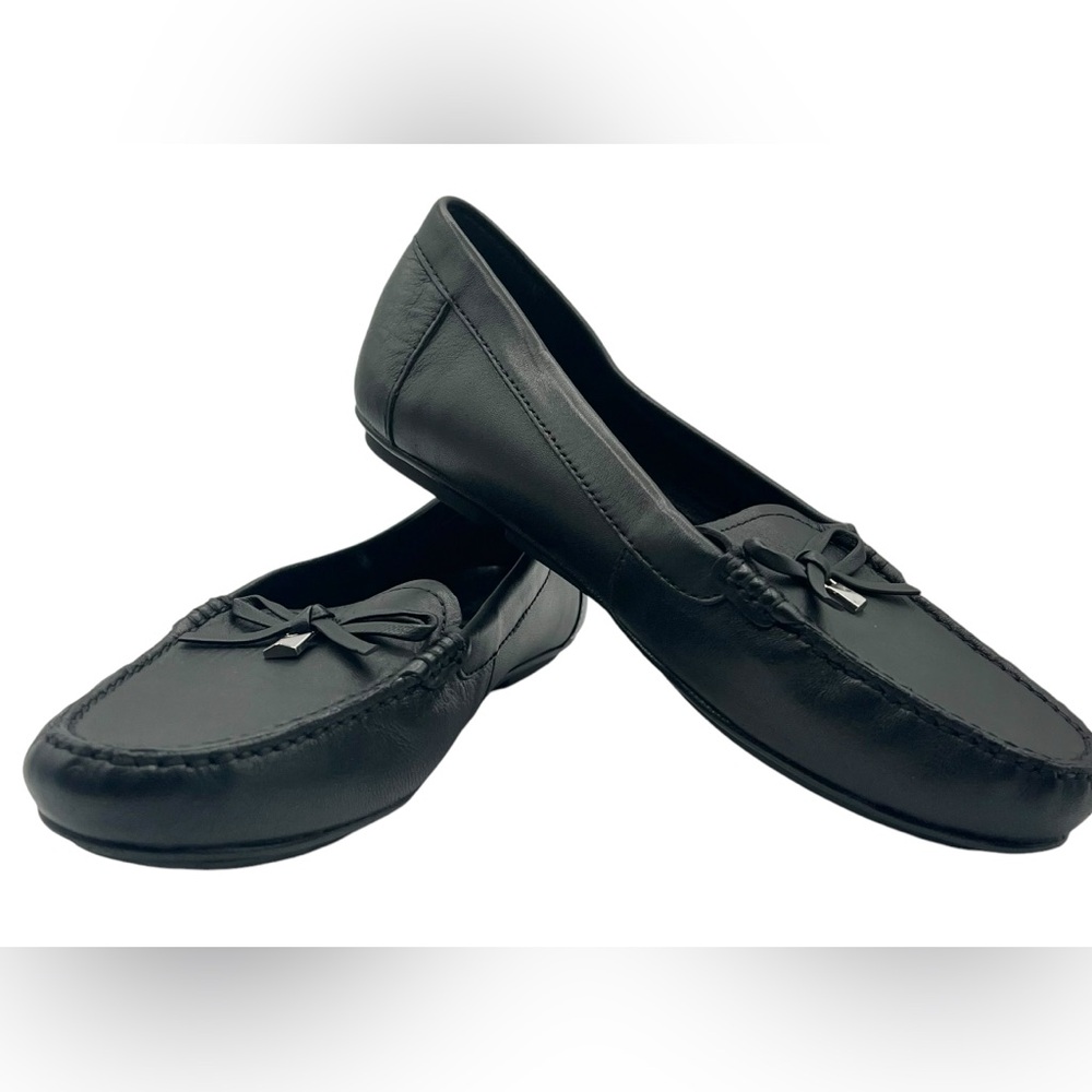 Michael Kors Women’s Black Juliette leather loafers women’s 6.5M - Picture 3 of 10